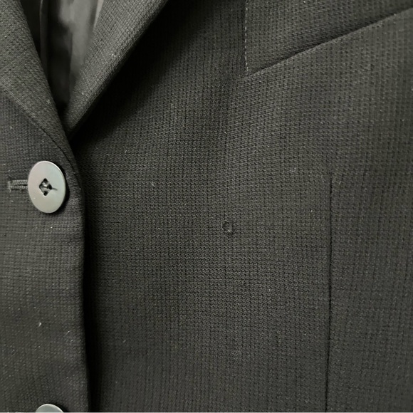 Vintage Giorgio Armani Black Wool Blazer - Picture 3 of 7